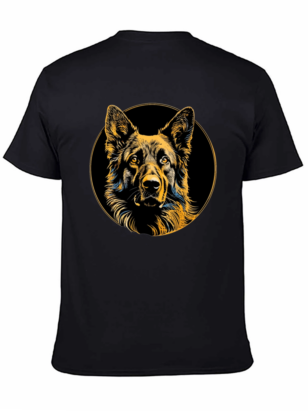 German Shepherd Dog Graphic T-Shirt
