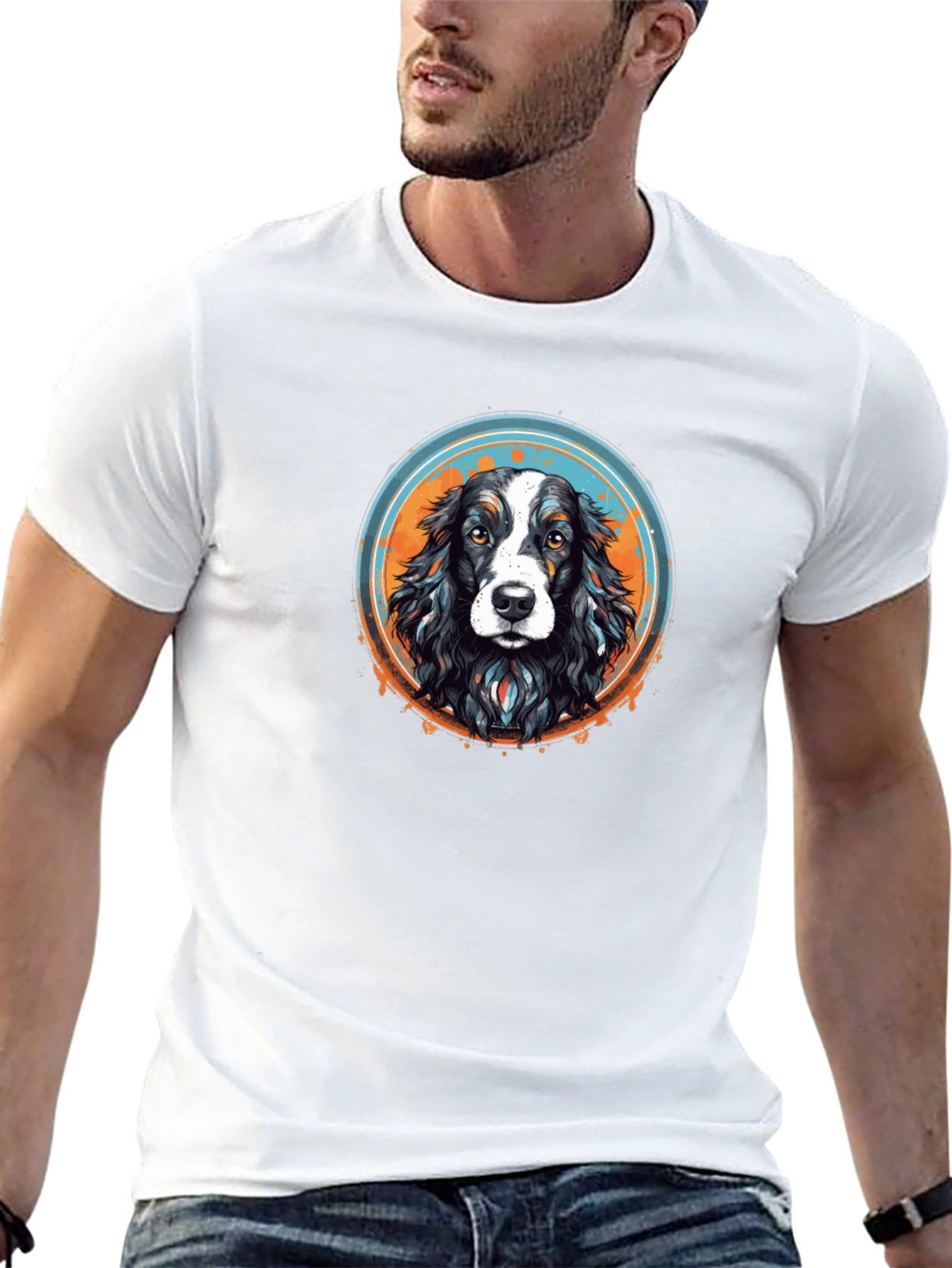 Dog Breed Graphic Tee - Stylish Pet Lover Apparel