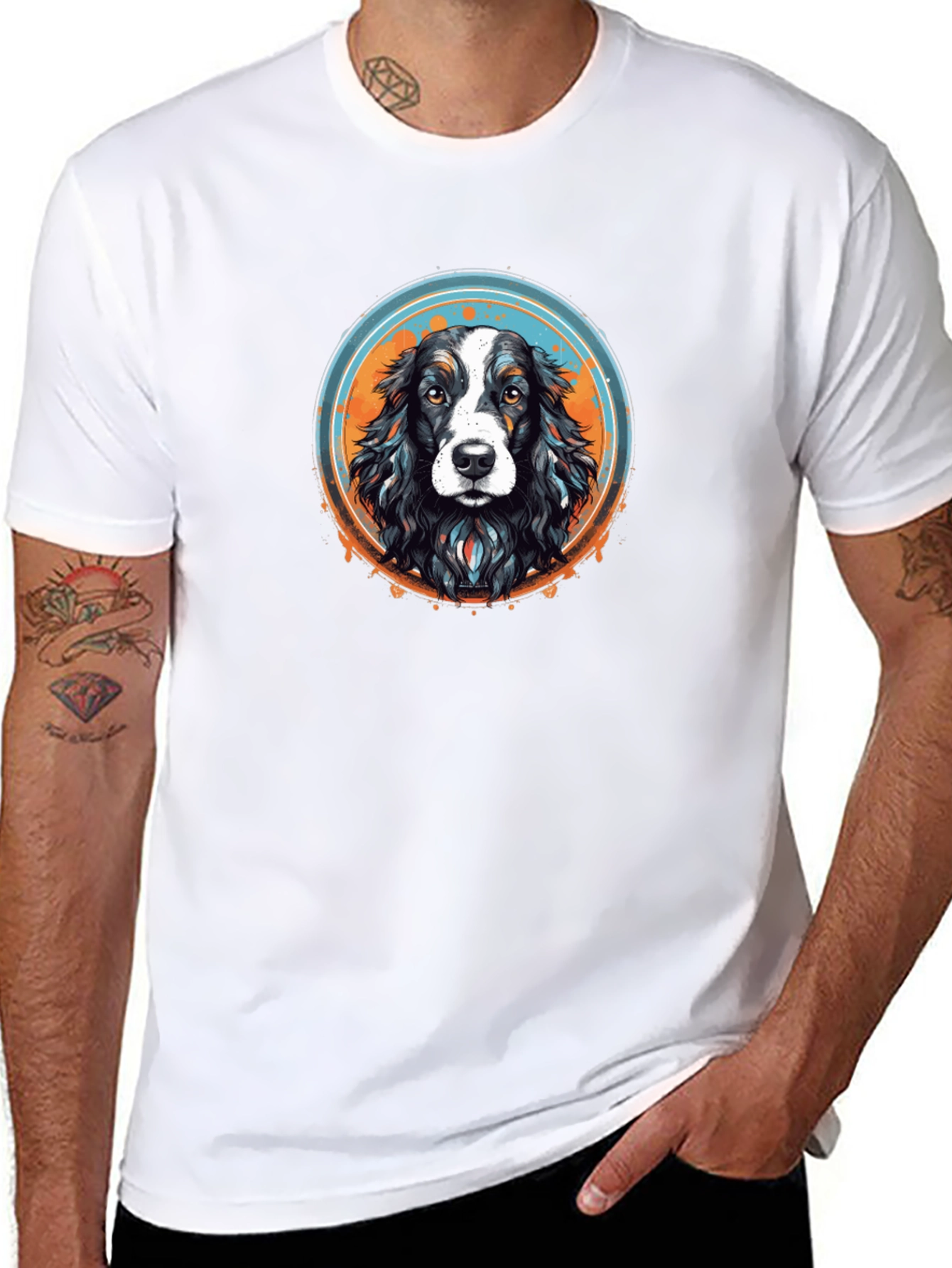 Dog Breed Graphic Tee - Stylish Pet Lover Apparel