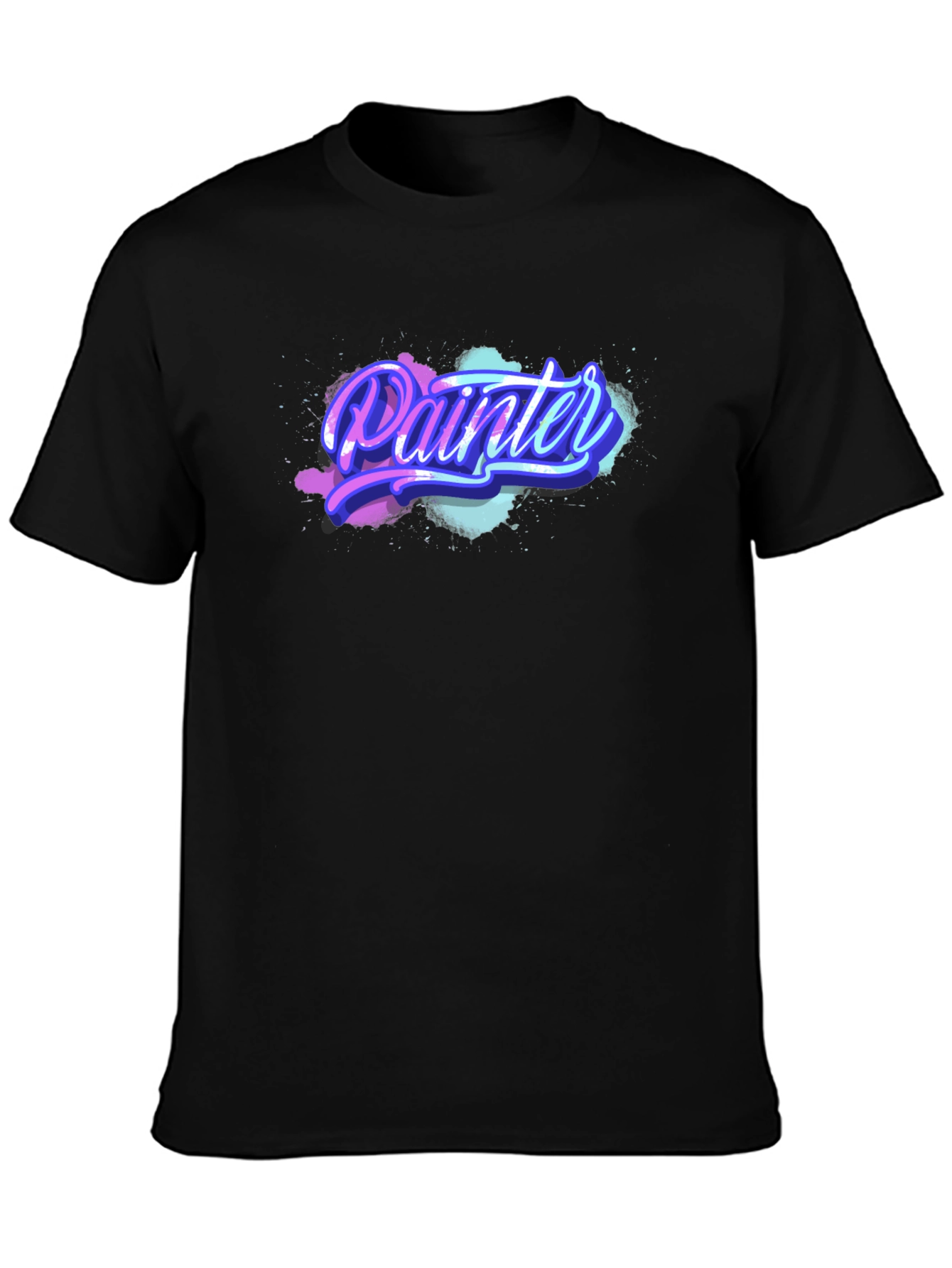 Painter Graphic T-Shirt - Artistic Style