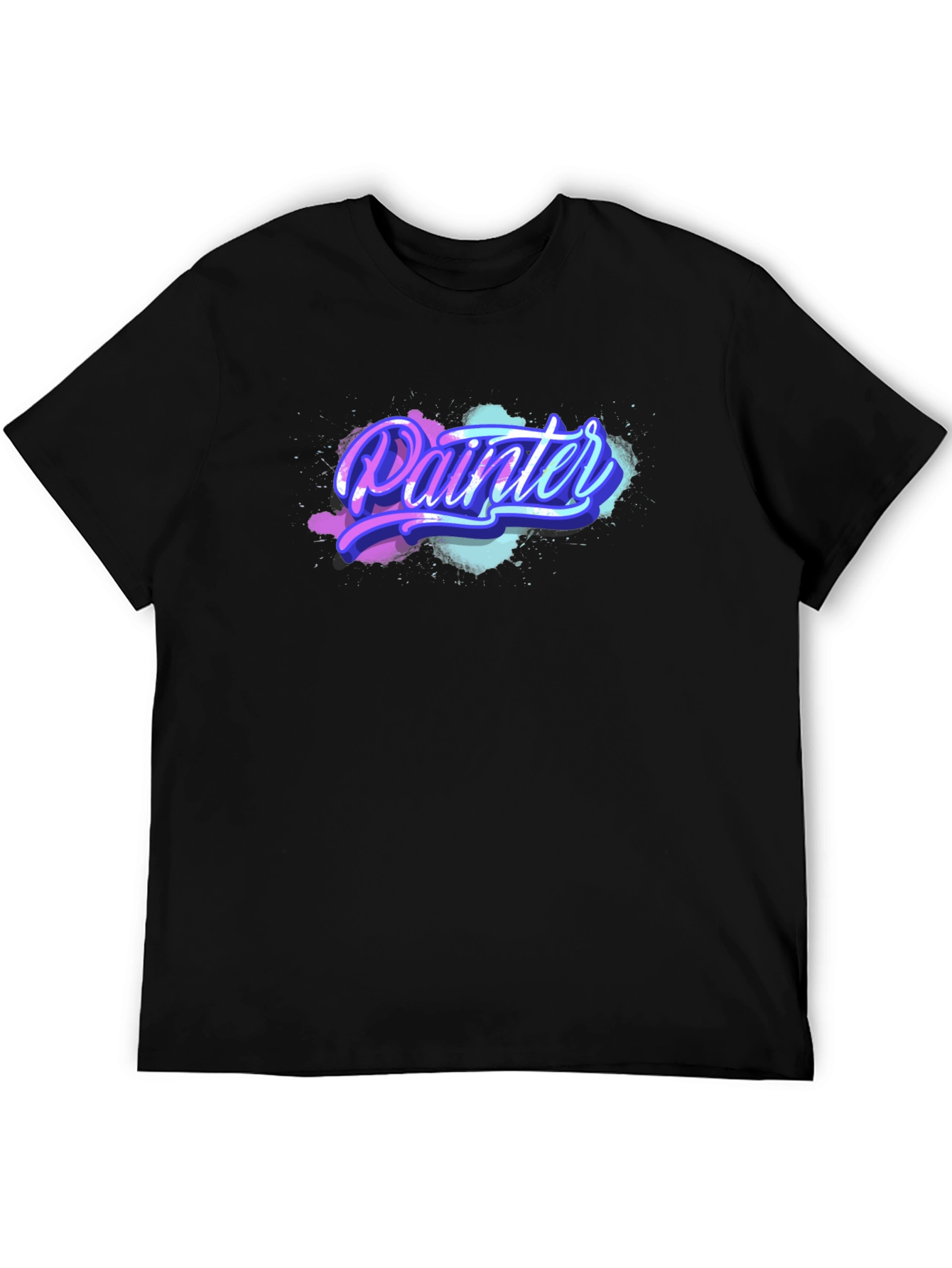 Painter Graphic T-Shirt - Artistic Style