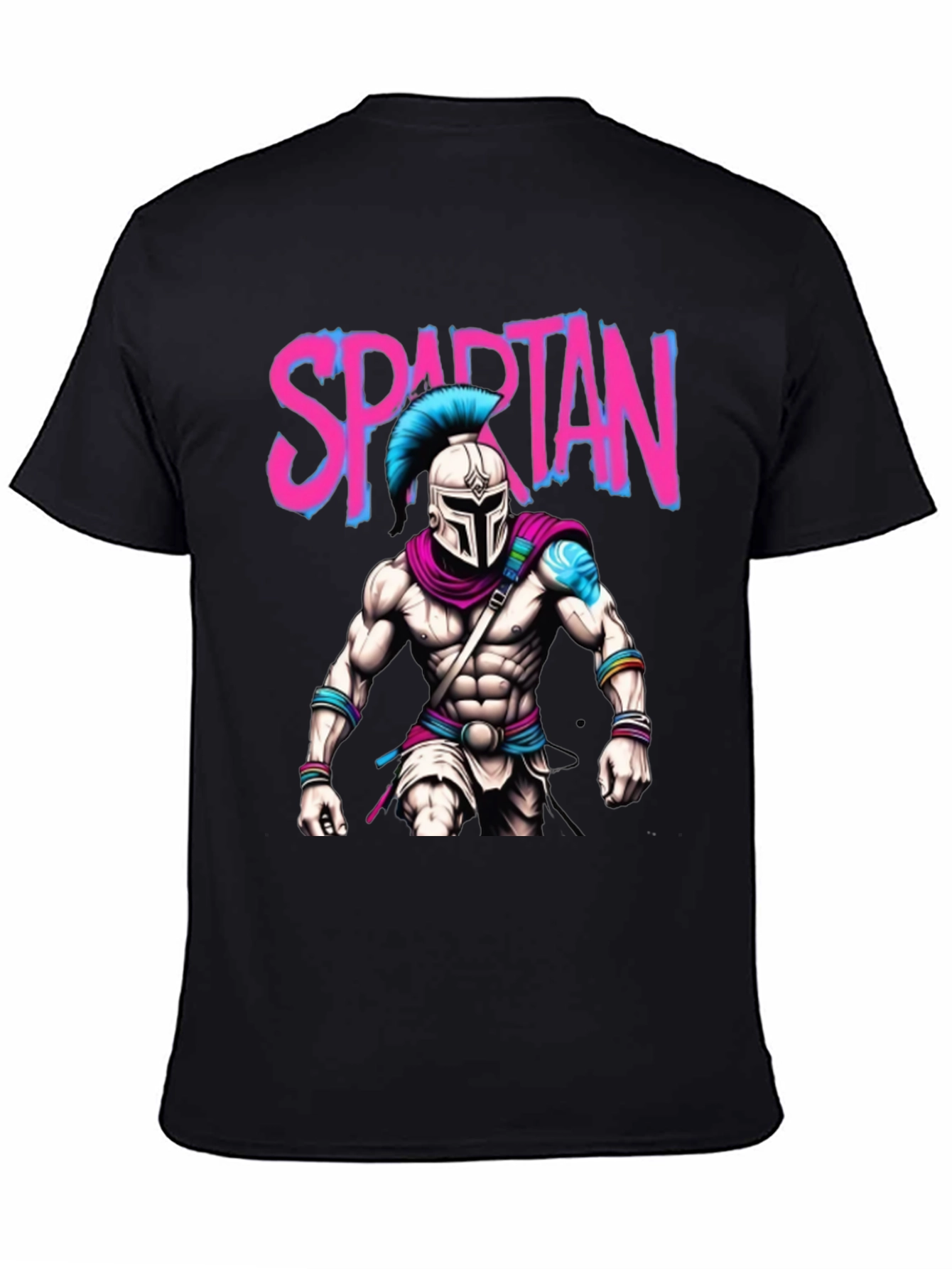 Spartan Warrior T-Shirt: Bold Graphic Tee