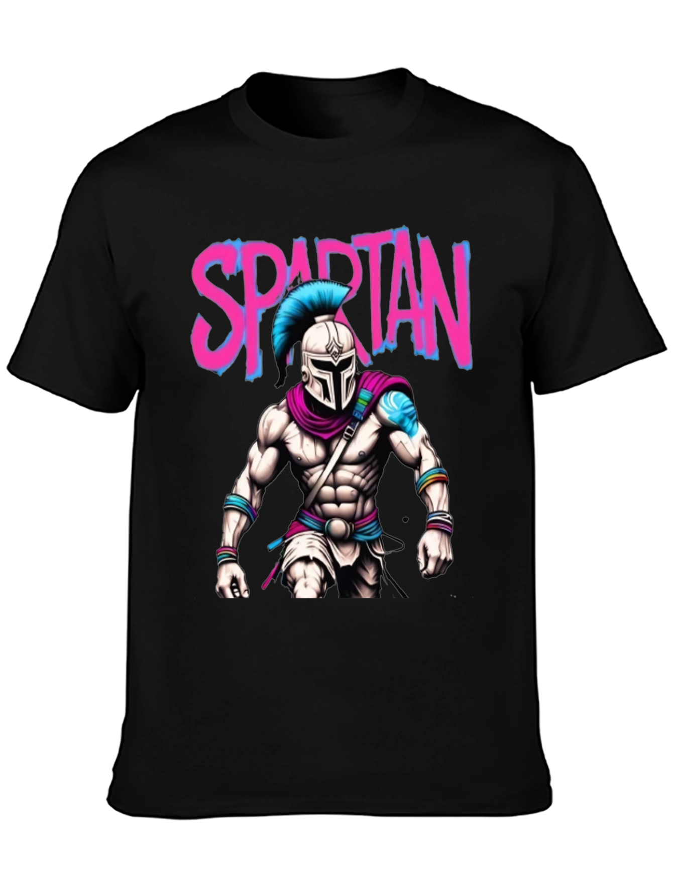 Spartan Warrior T-Shirt: Bold Graphic Tee