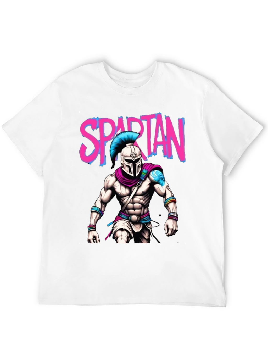 Spartan Warrior T-Shirt: Bold Graphic Tee