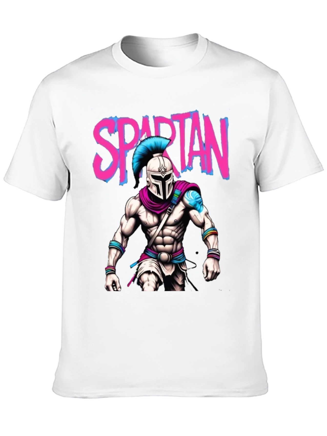 Spartan Warrior T-Shirt: Bold Graphic Tee