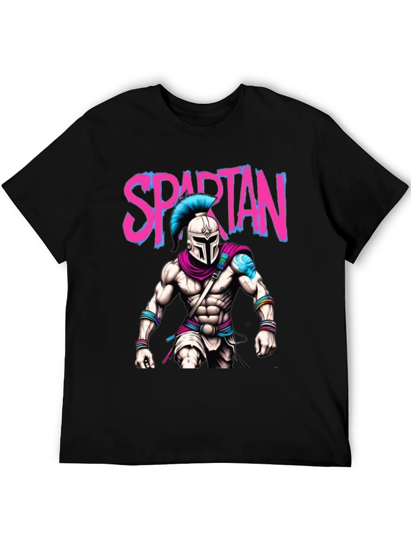 Spartan Warrior T-Shirt: Bold Graphic Tee