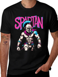 Spartan Warrior T-Shirt: Bold Graphic Tee