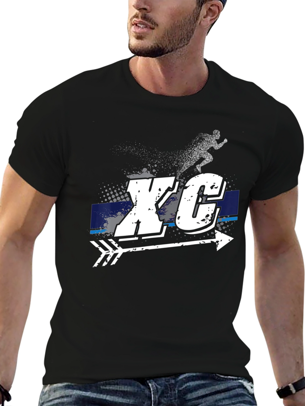XC Cross Country Running Arrow T-Shirt