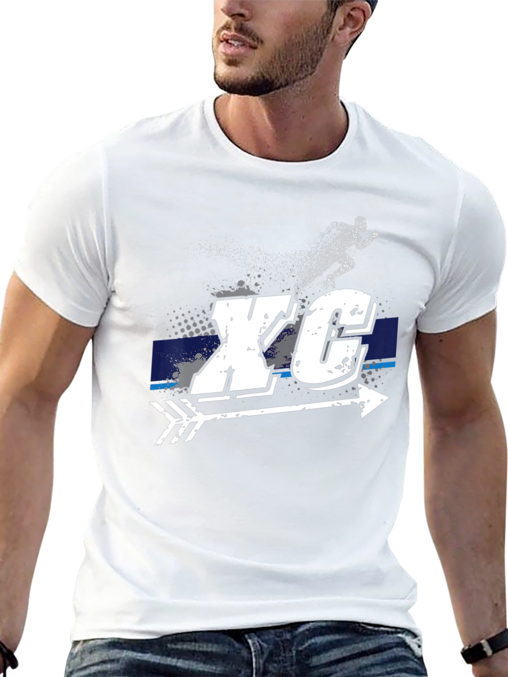 XC Cross Country Running Arrow T-Shirt