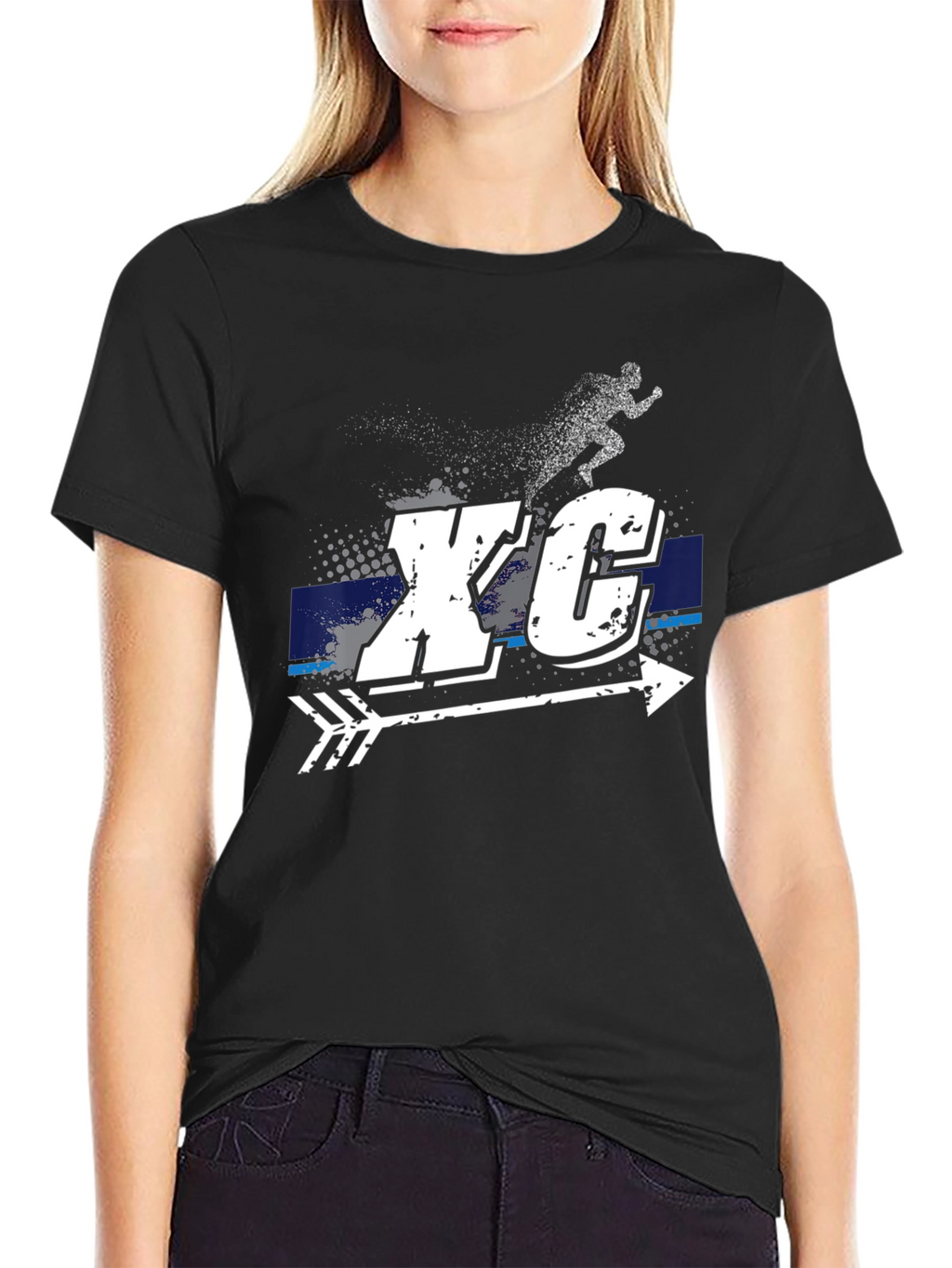 XC Cross Country Running Arrow T-Shirt