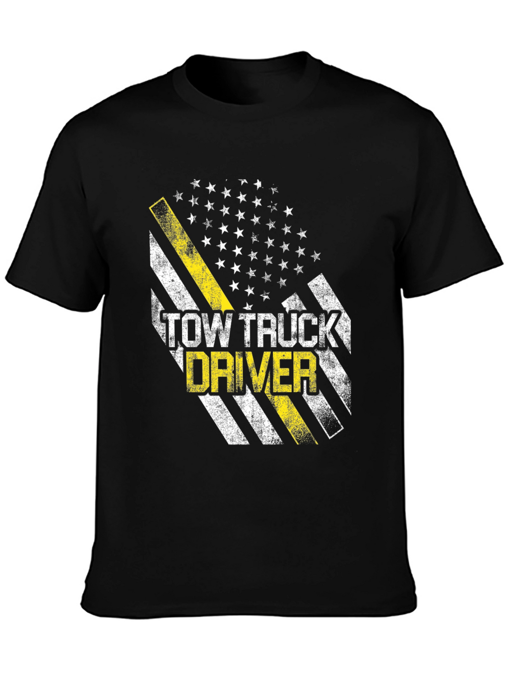 Tow Truck Driver Thin Yellow Line T-Shirt
