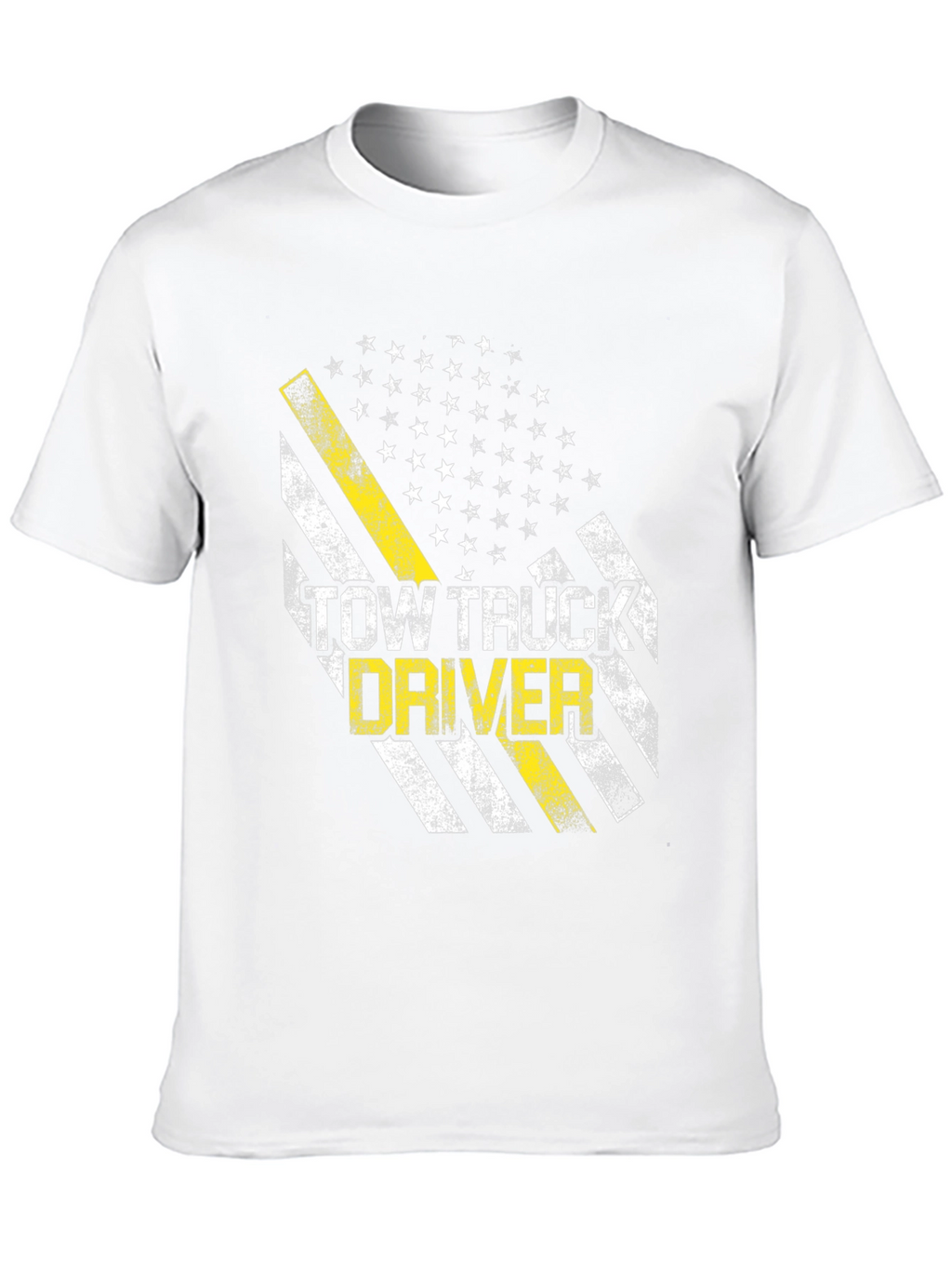 Tow Truck Driver Thin Yellow Line T-Shirt
