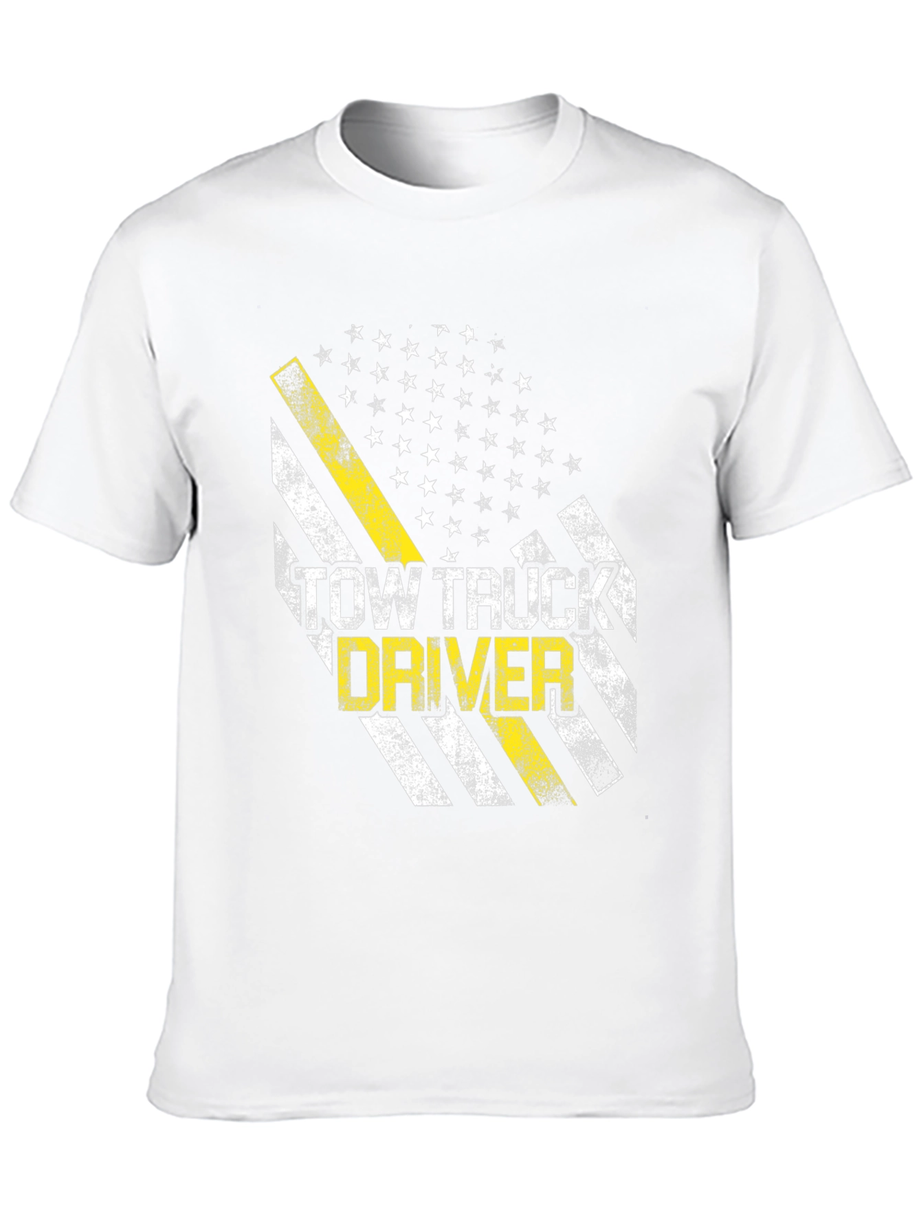 Tow Truck Driver Thin Yellow Line T-Shirt