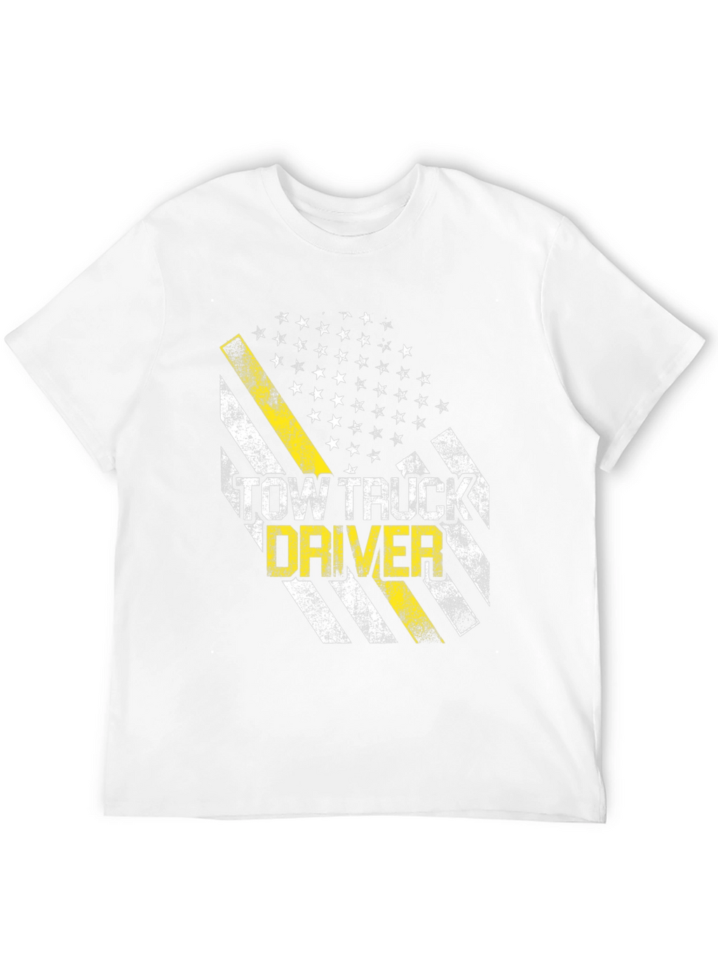Tow Truck Driver Thin Yellow Line T-Shirt
