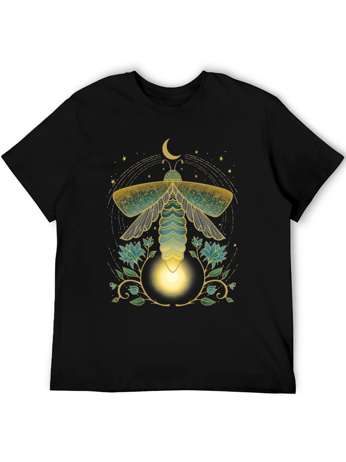 Mystic Moth Graphic Tee - Unique Print