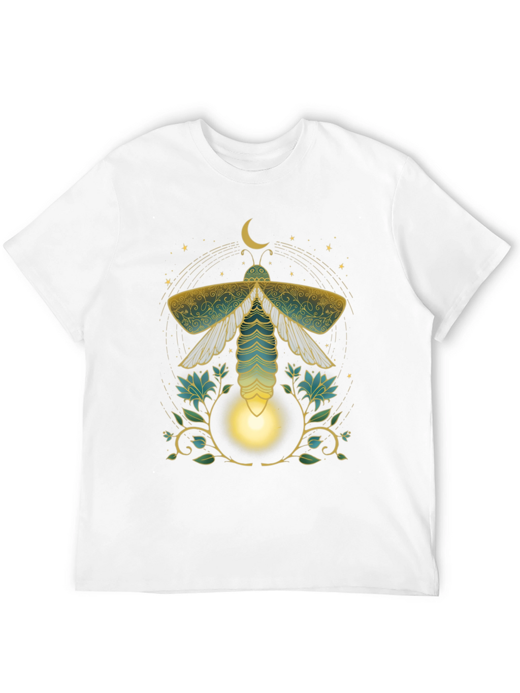 Mystic Moth Graphic Tee - Unique Print