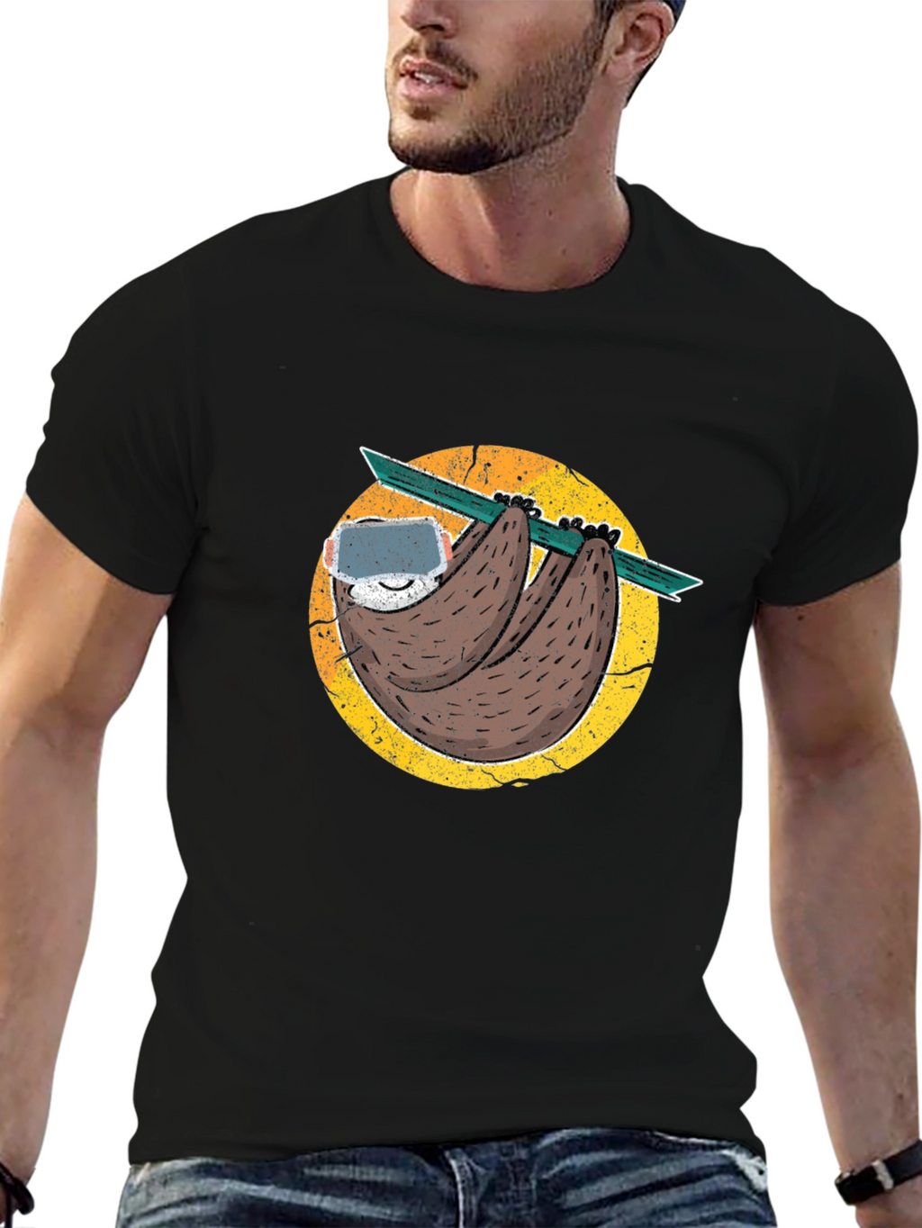 VR Sloth T-Shirt - Funny Gamer Tee