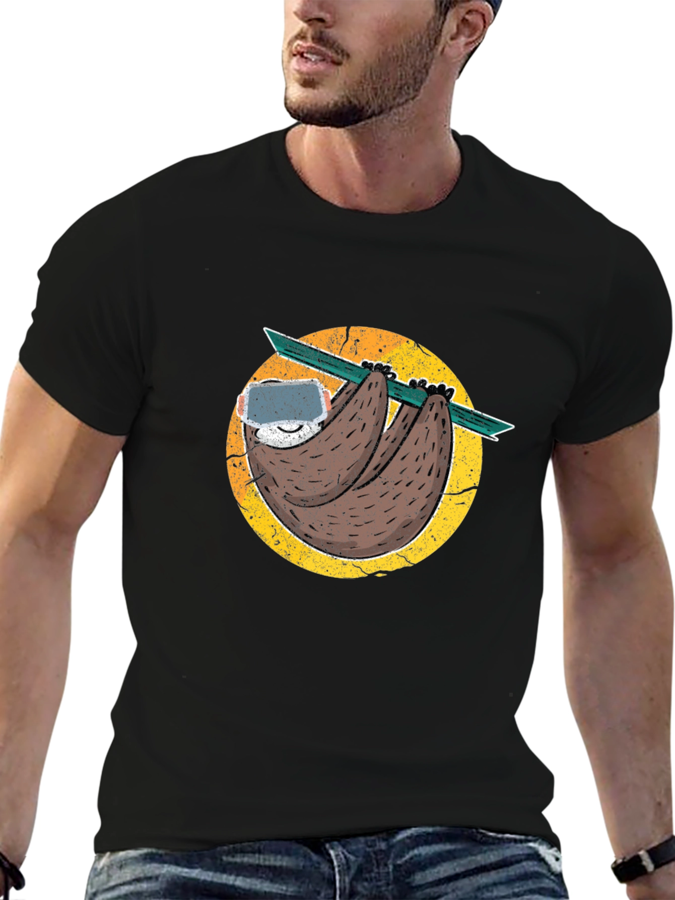 VR Sloth T-Shirt - Funny Gamer Tee