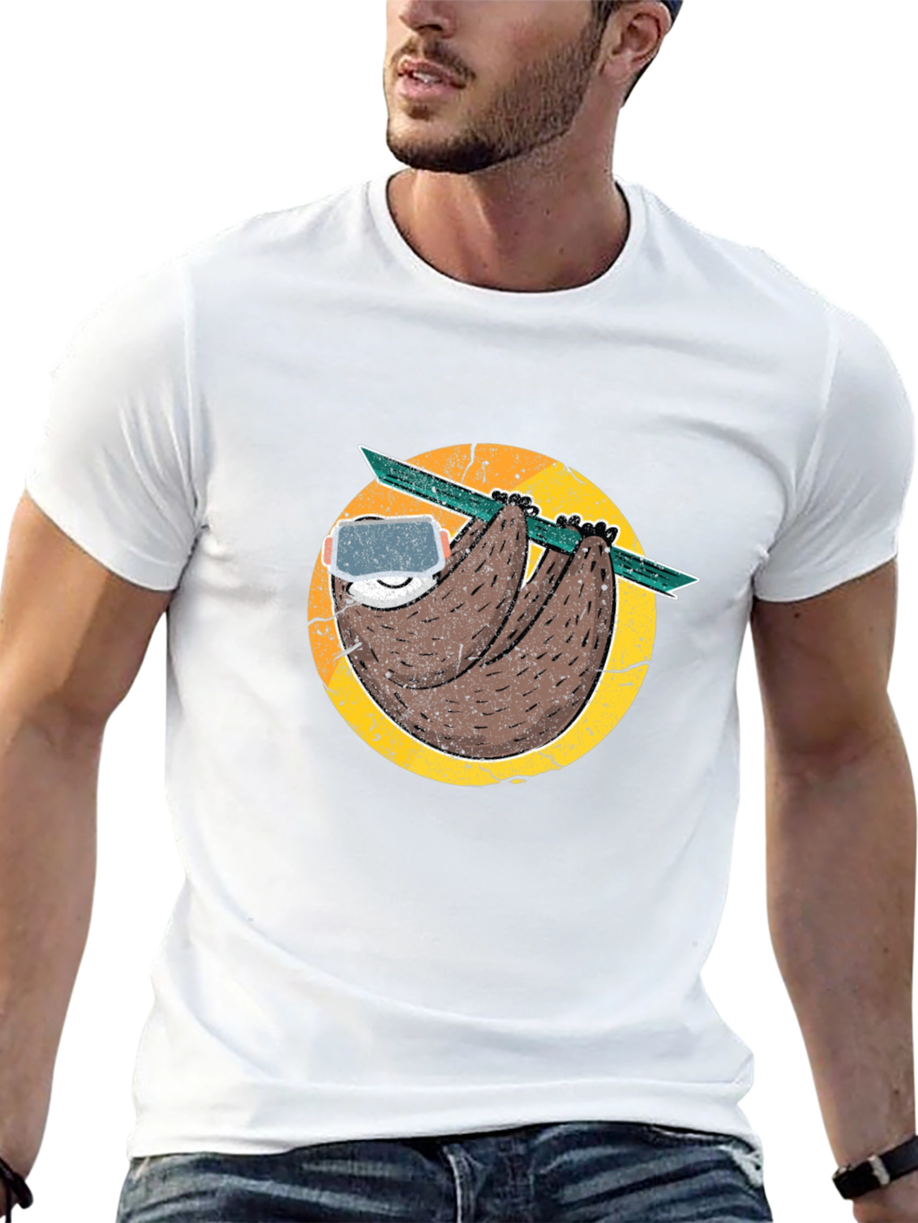 VR Sloth T-Shirt - Funny Gamer Tee