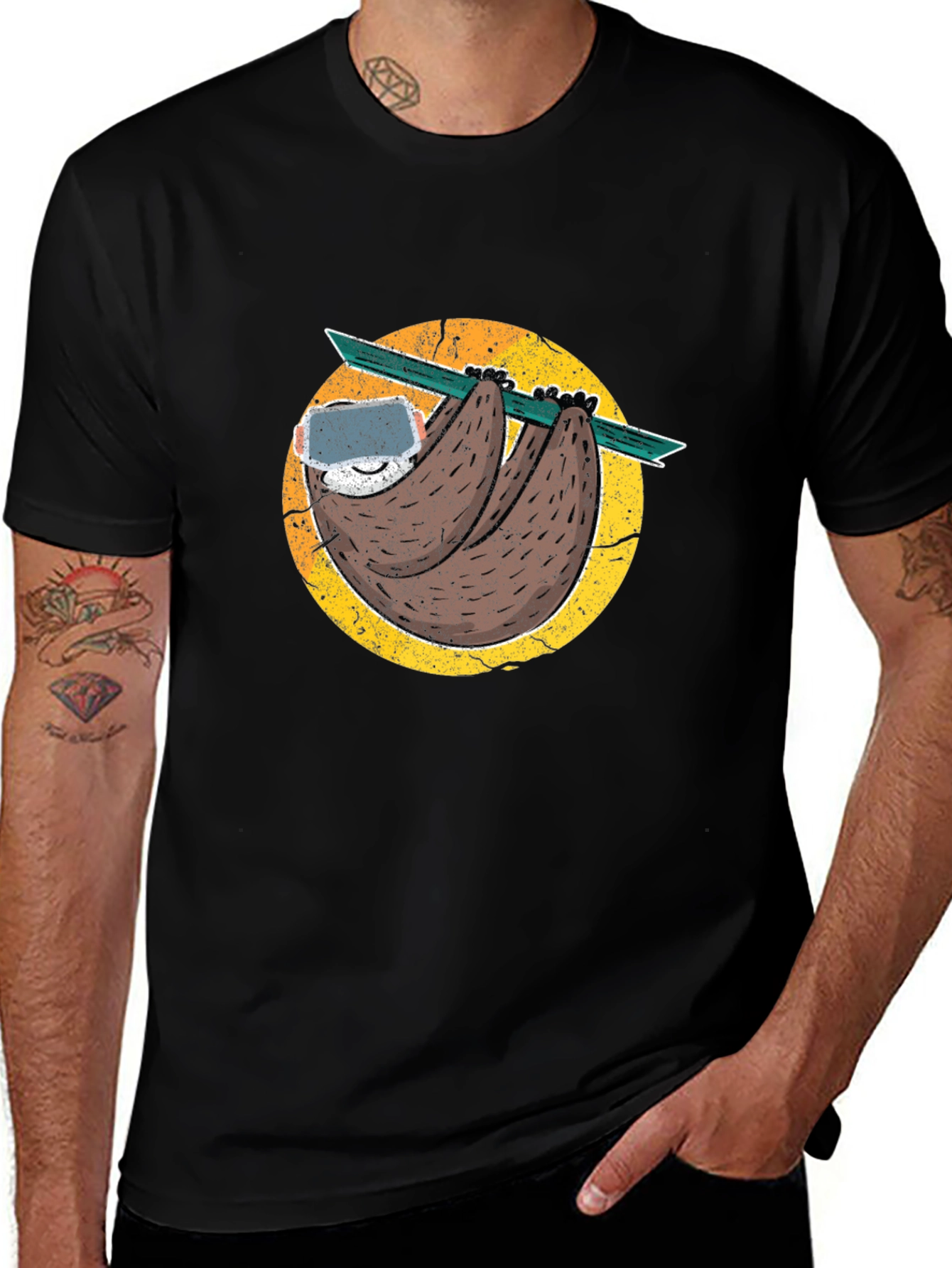 VR Sloth T-Shirt - Funny Gamer Tee
