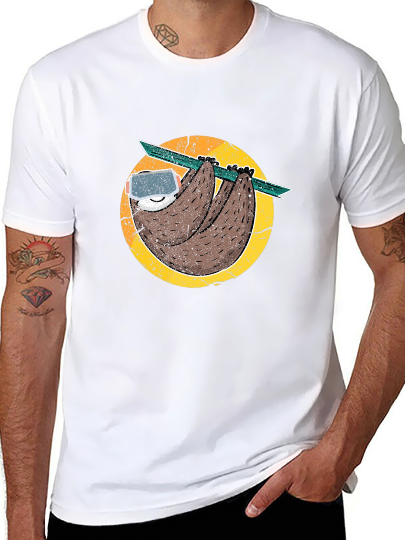 VR Sloth T-Shirt - Funny Gamer Tee