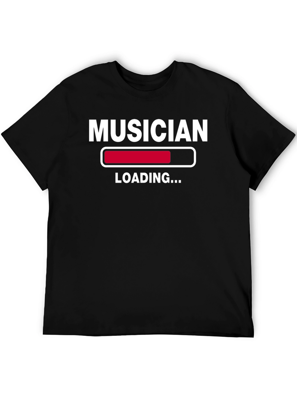 Musician Loading Funny Graphic T-Shirt