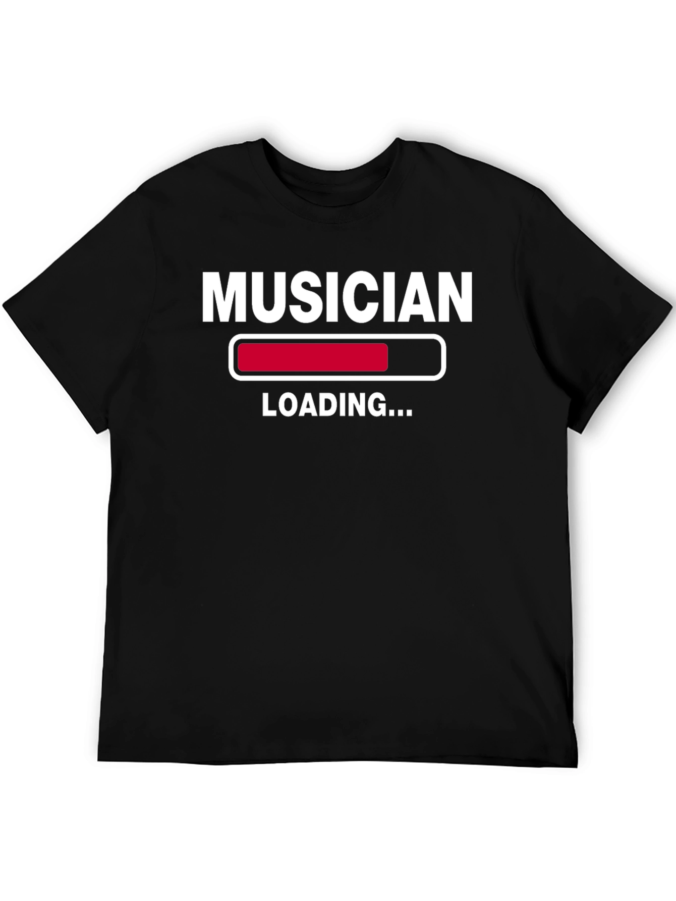 Musician Loading Funny Graphic T-Shirt