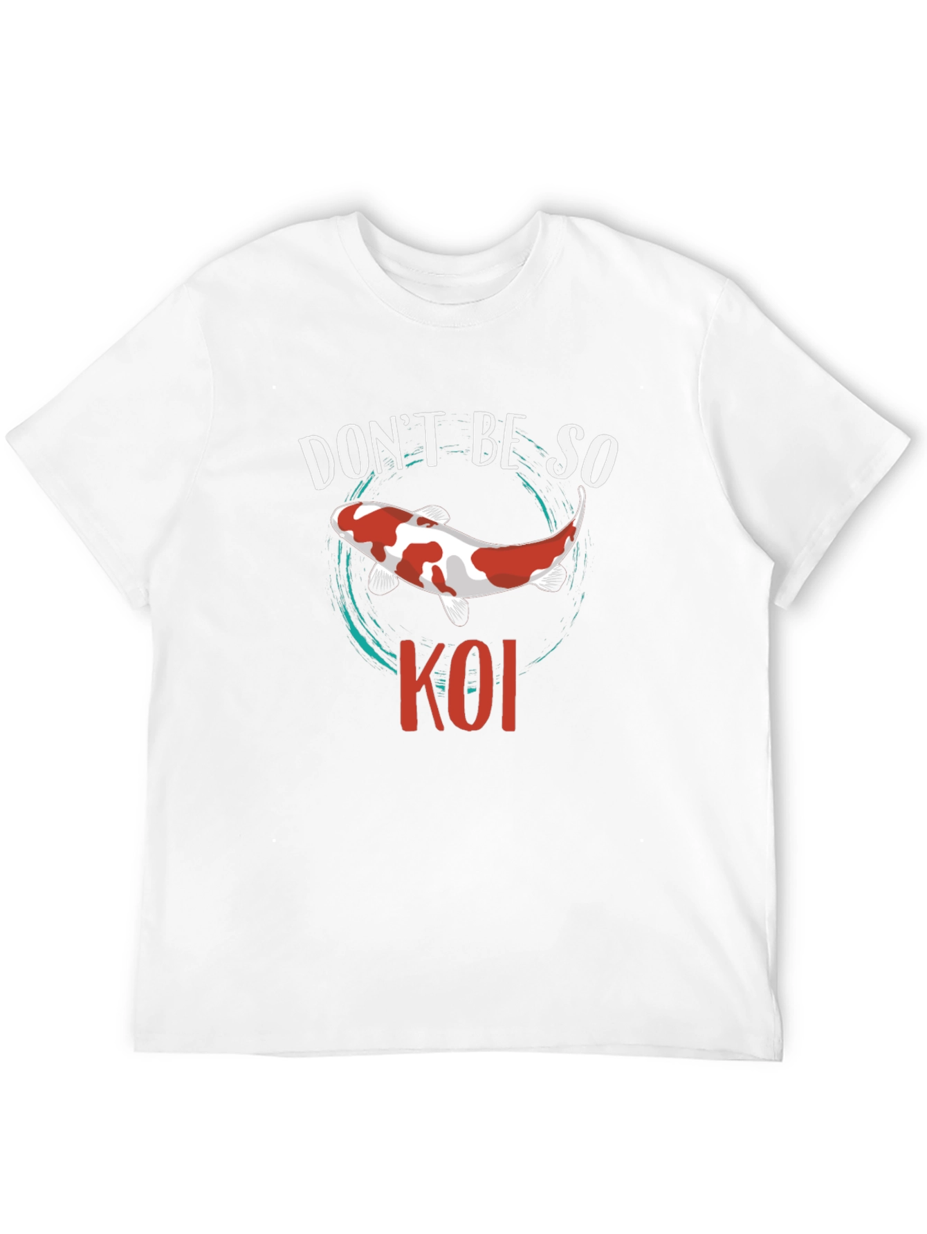 Dont Be So Koi Black T-Shirt
