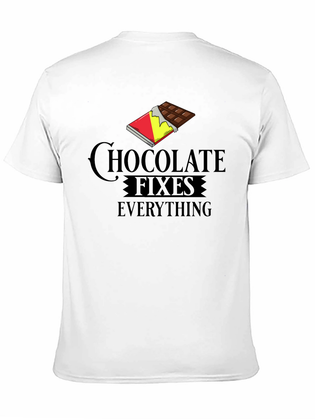 Chocolate Fixes Everything Graphic T-Shirt