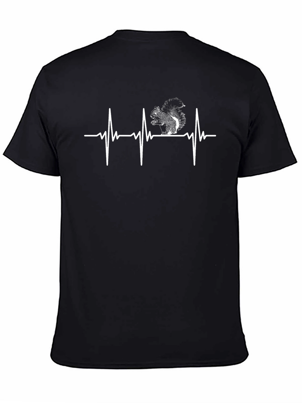Squirrel Heartbeat Graphic T-Shirt