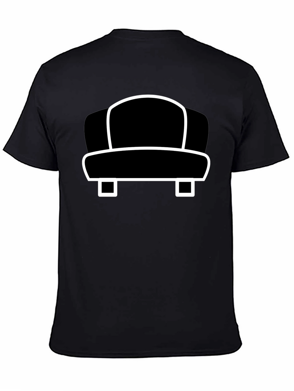 Modern Chair Graphic Tee - Black