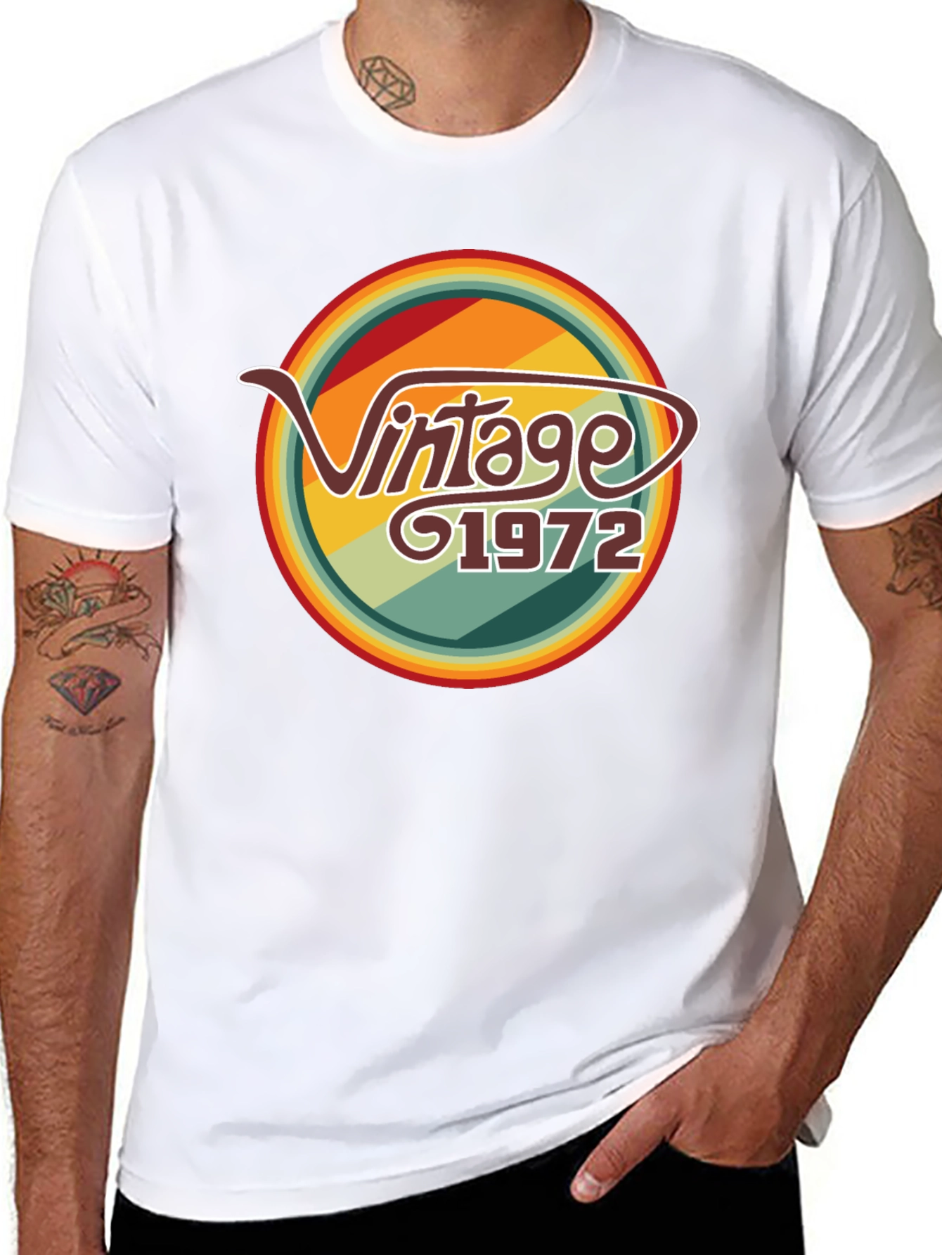 Vintage 1972 Retro T-Shirt