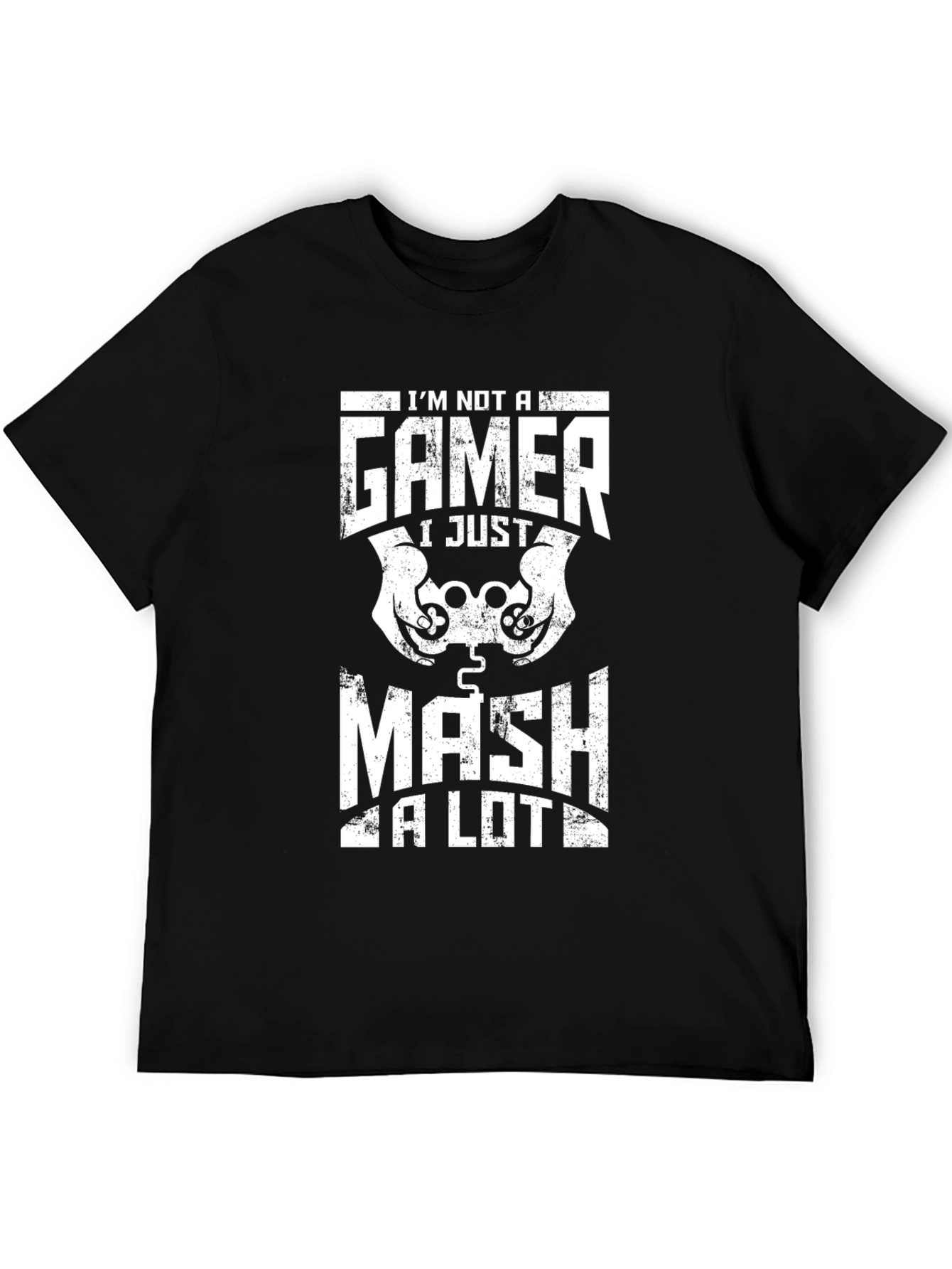 Funny Gamer T-Shirt - Mash A Lot