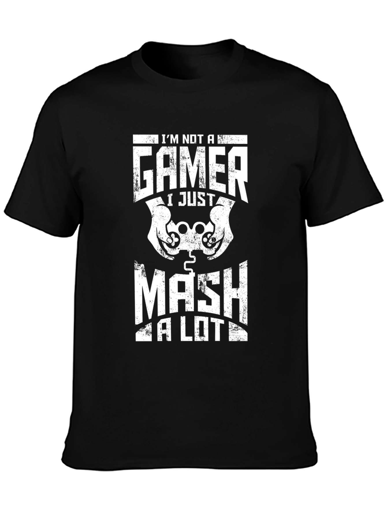 Funny Gamer T-Shirt - Mash A Lot