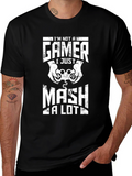 Funny Gamer T-Shirt - Mash A Lot