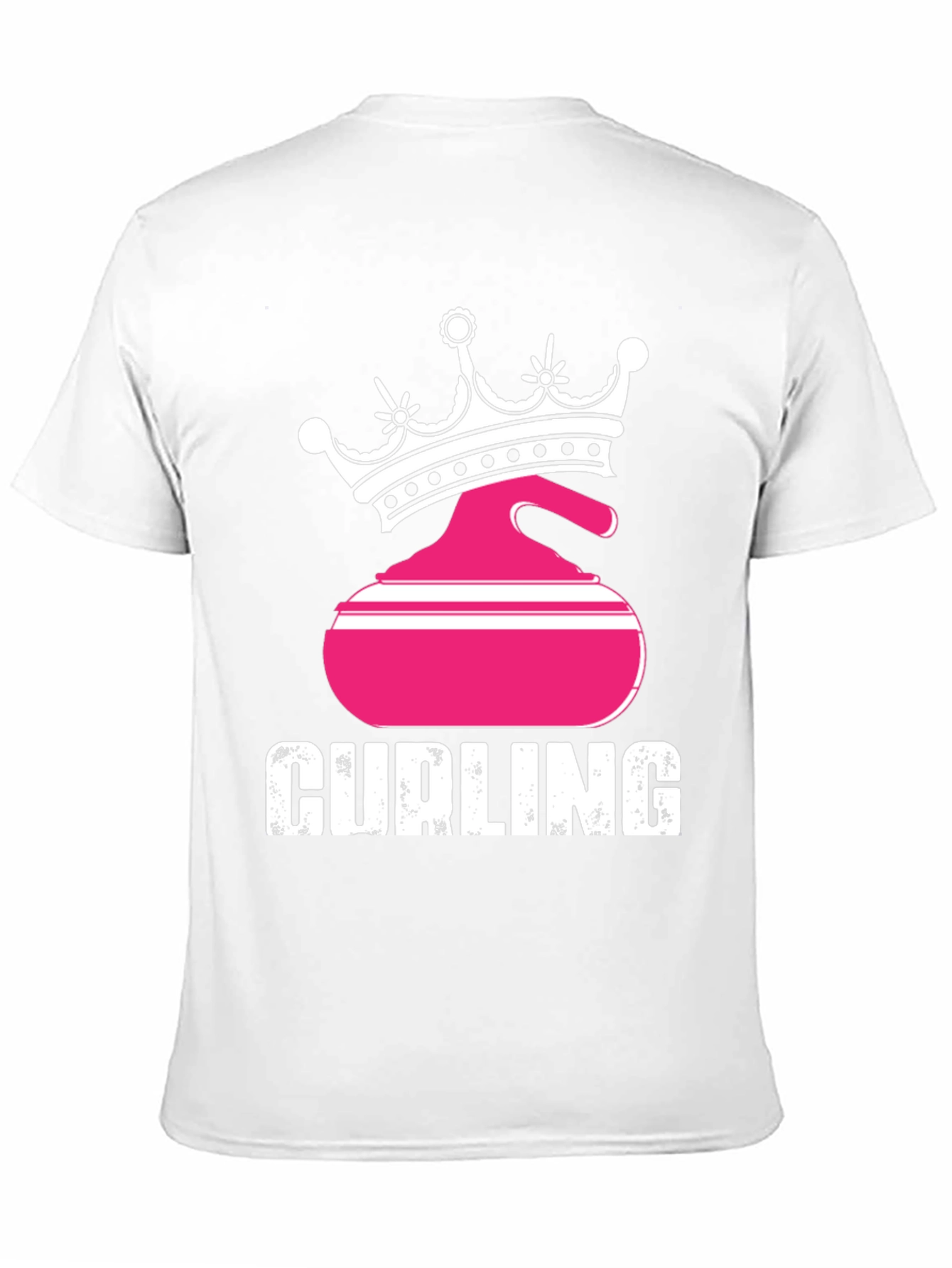 Curling Queen Black T-Shirt
