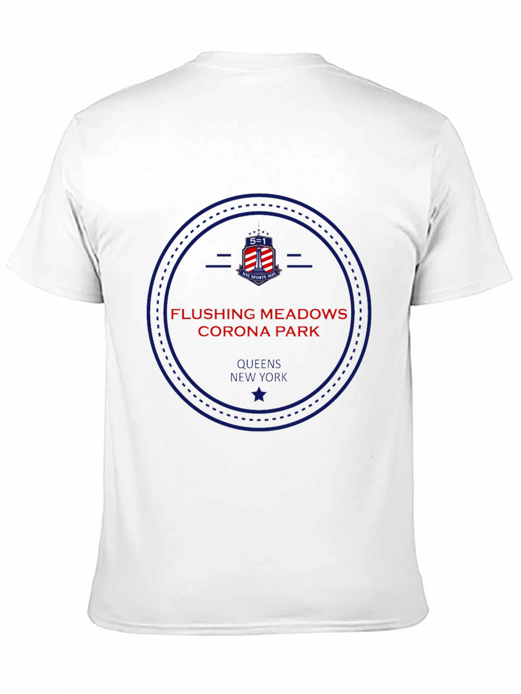 Flushing Meadows Corona Park Black T-Shirt