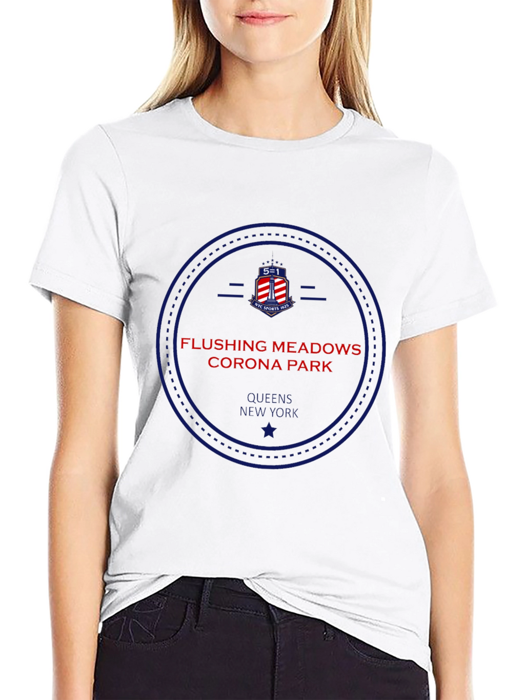 Flushing Meadows Corona Park Black T-Shirt