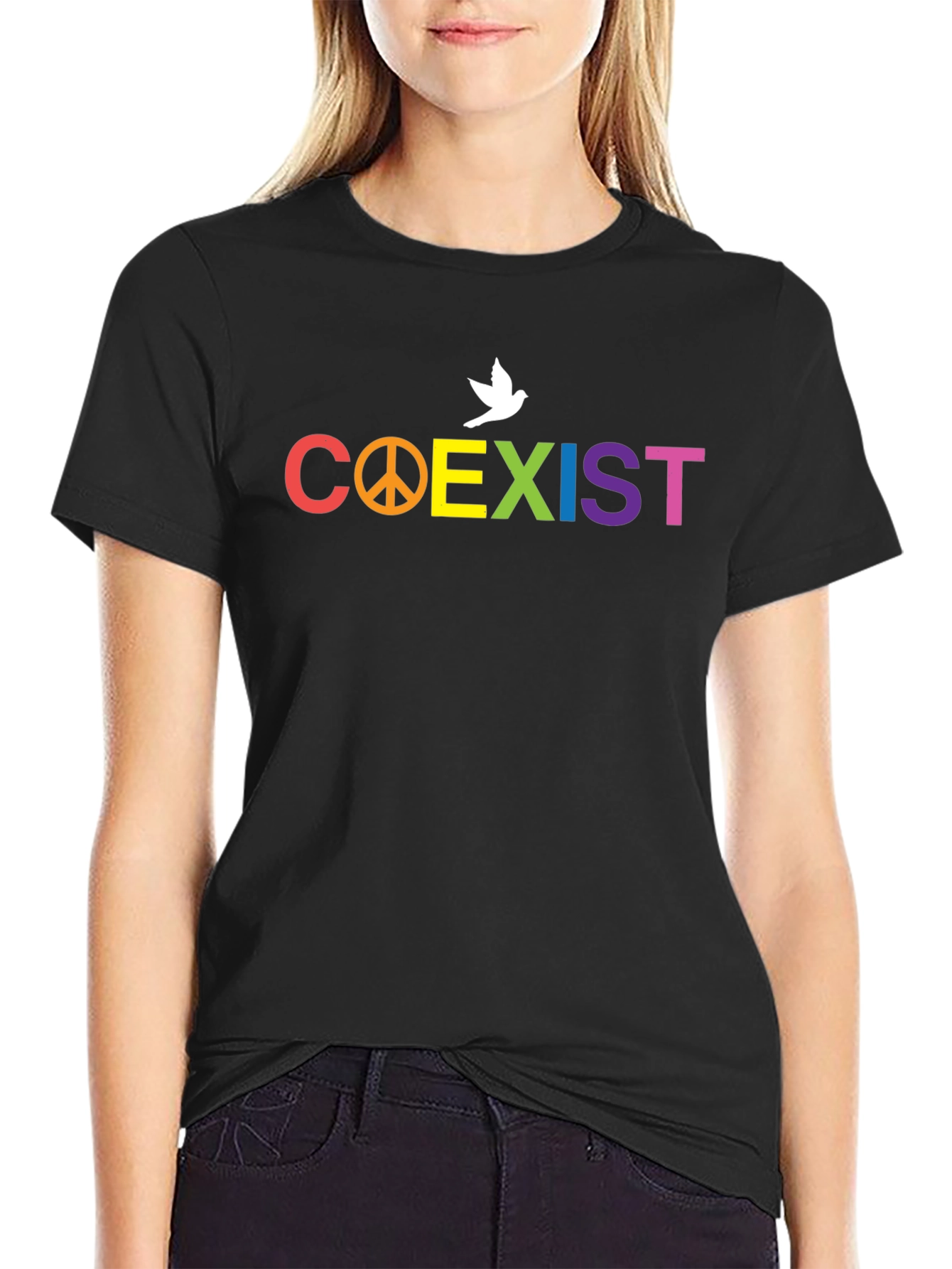 Coexist Graphic T-Shirt - Peace & Harmony