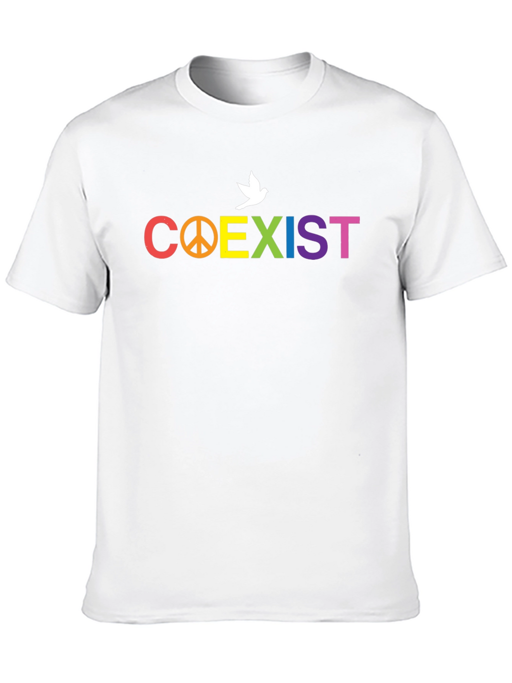 Coexist Graphic T-Shirt - Peace & Harmony