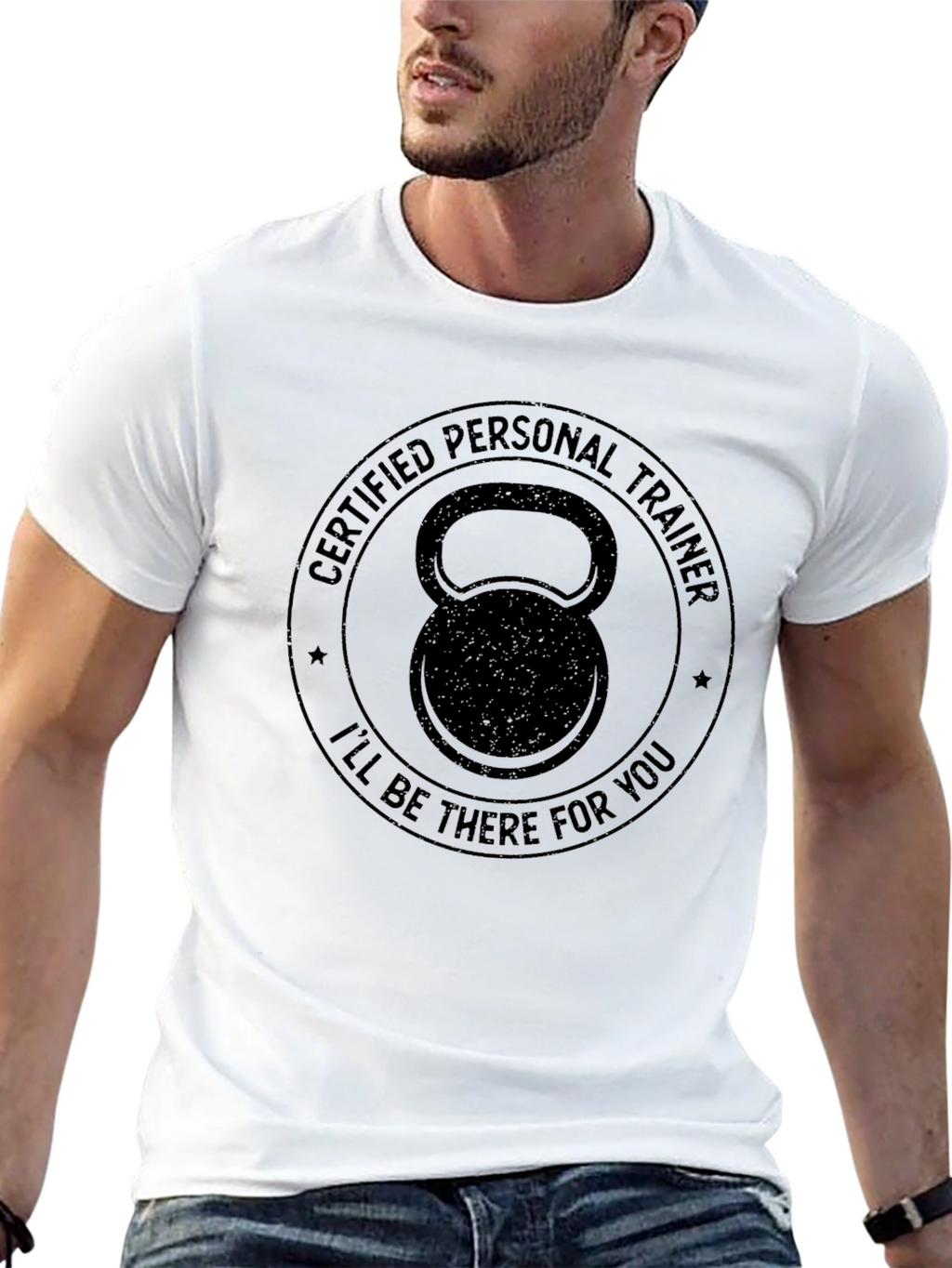 Certified Personal Trainer Black T-Shirt