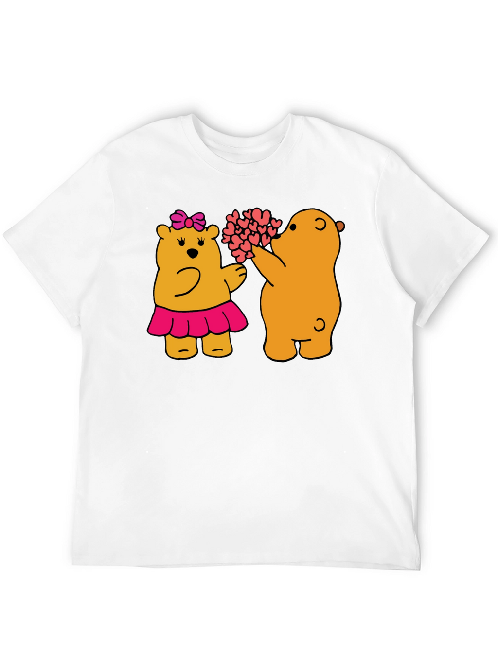 Bear Hugs T-Shirt - Black