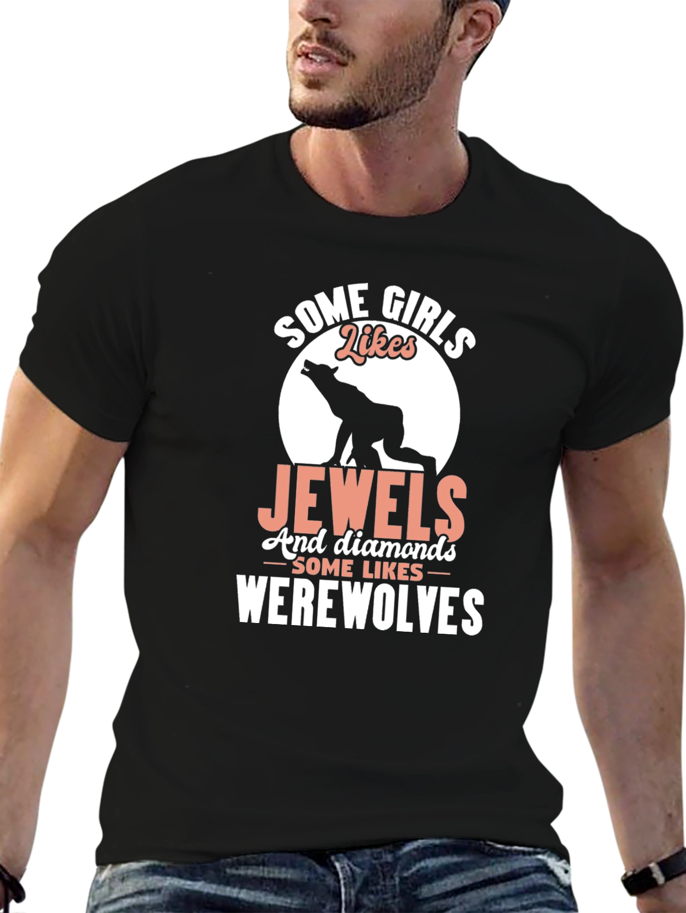 Some Girls Like Werewolves Graphic Tee