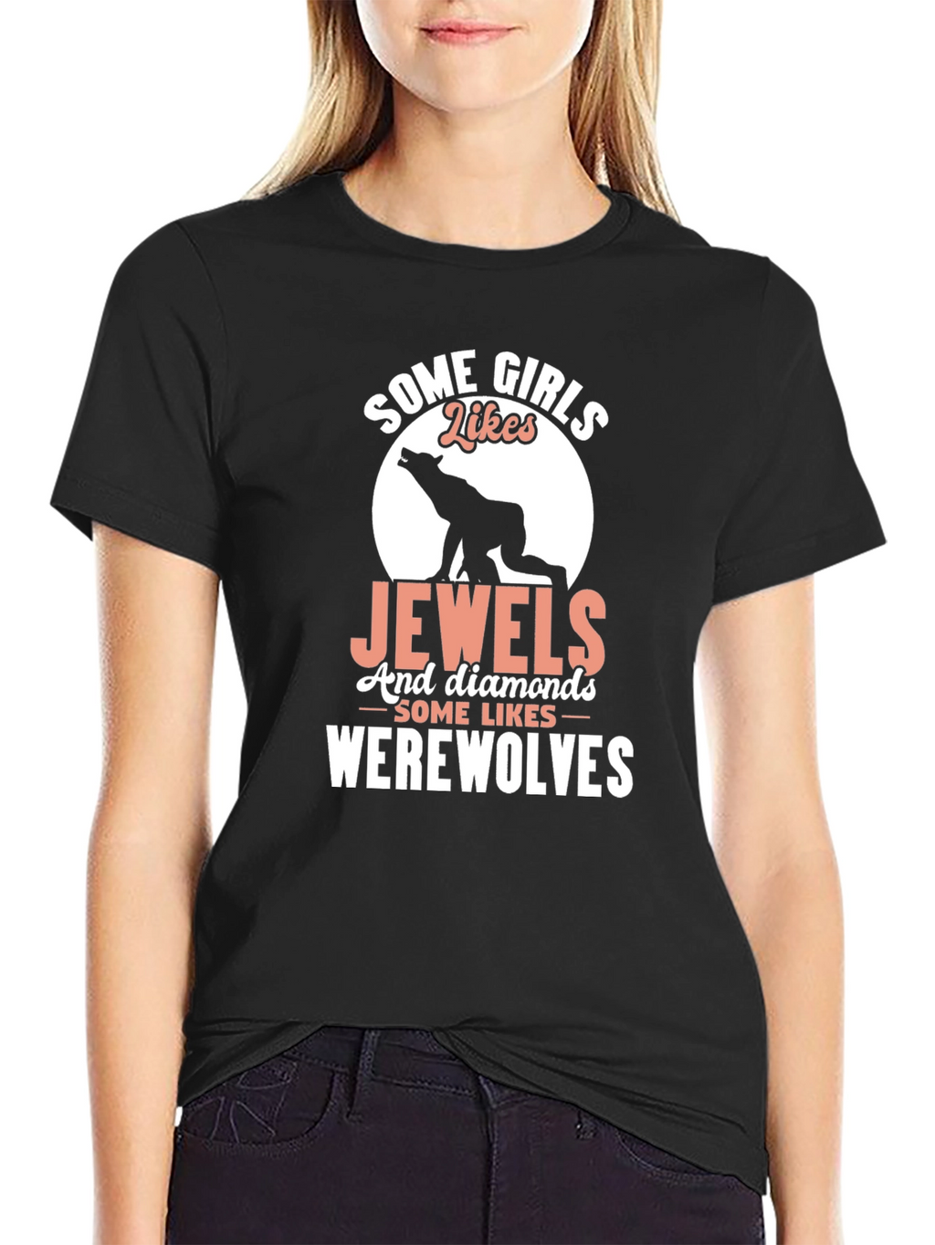 Some Girls Like Werewolves Graphic Tee