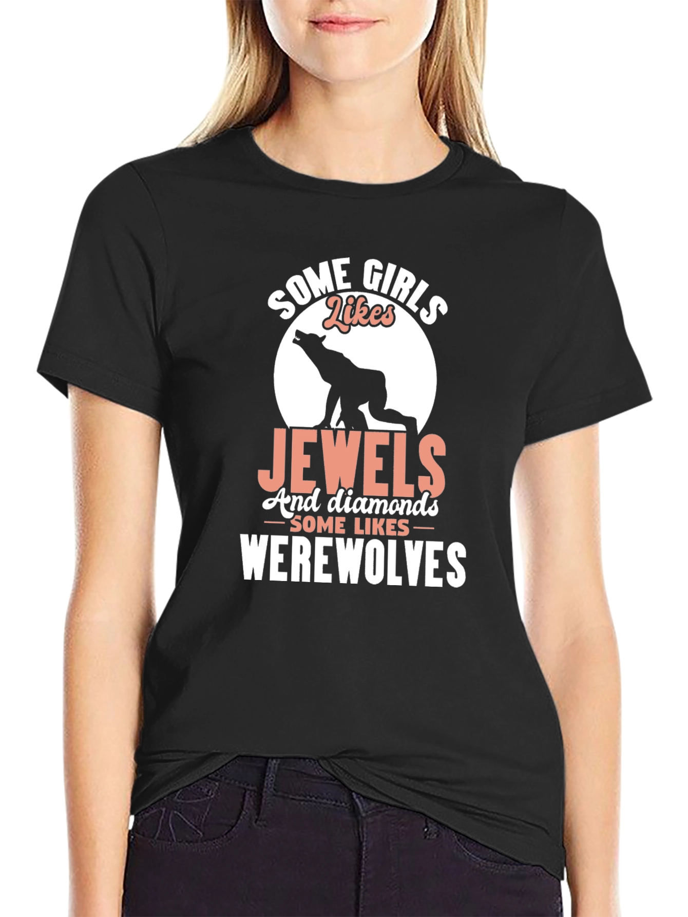 Some Girls Like Werewolves Graphic Tee