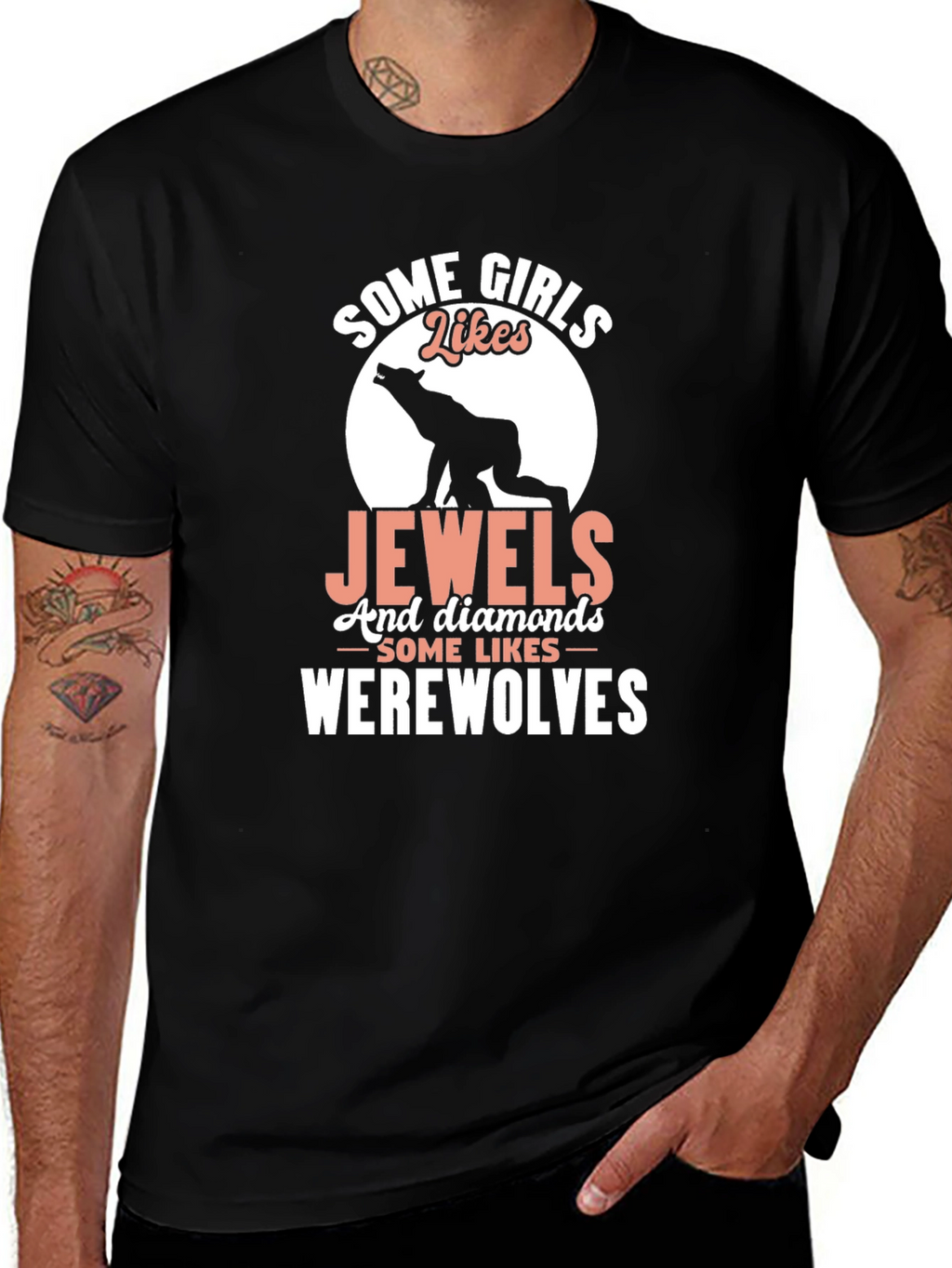 Some Girls Like Werewolves Graphic Tee