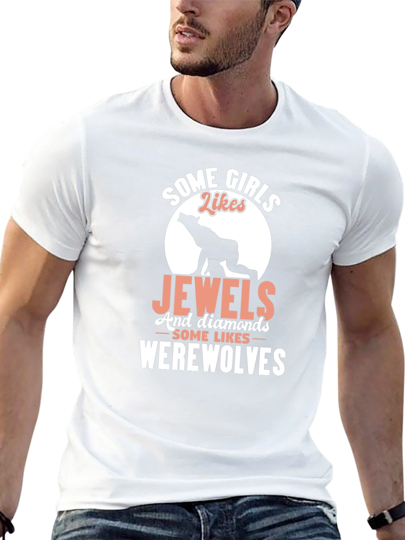 Some Girls Like Werewolves Graphic Tee