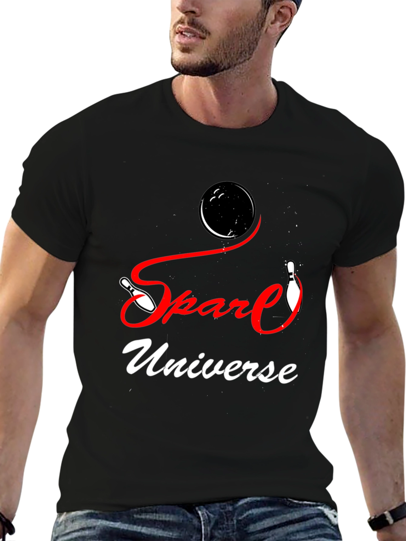 Spare Universe Bowling T-Shirt - Strike Style