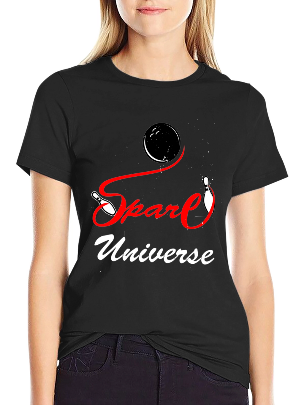 Spare Universe Bowling T-Shirt - Strike Style