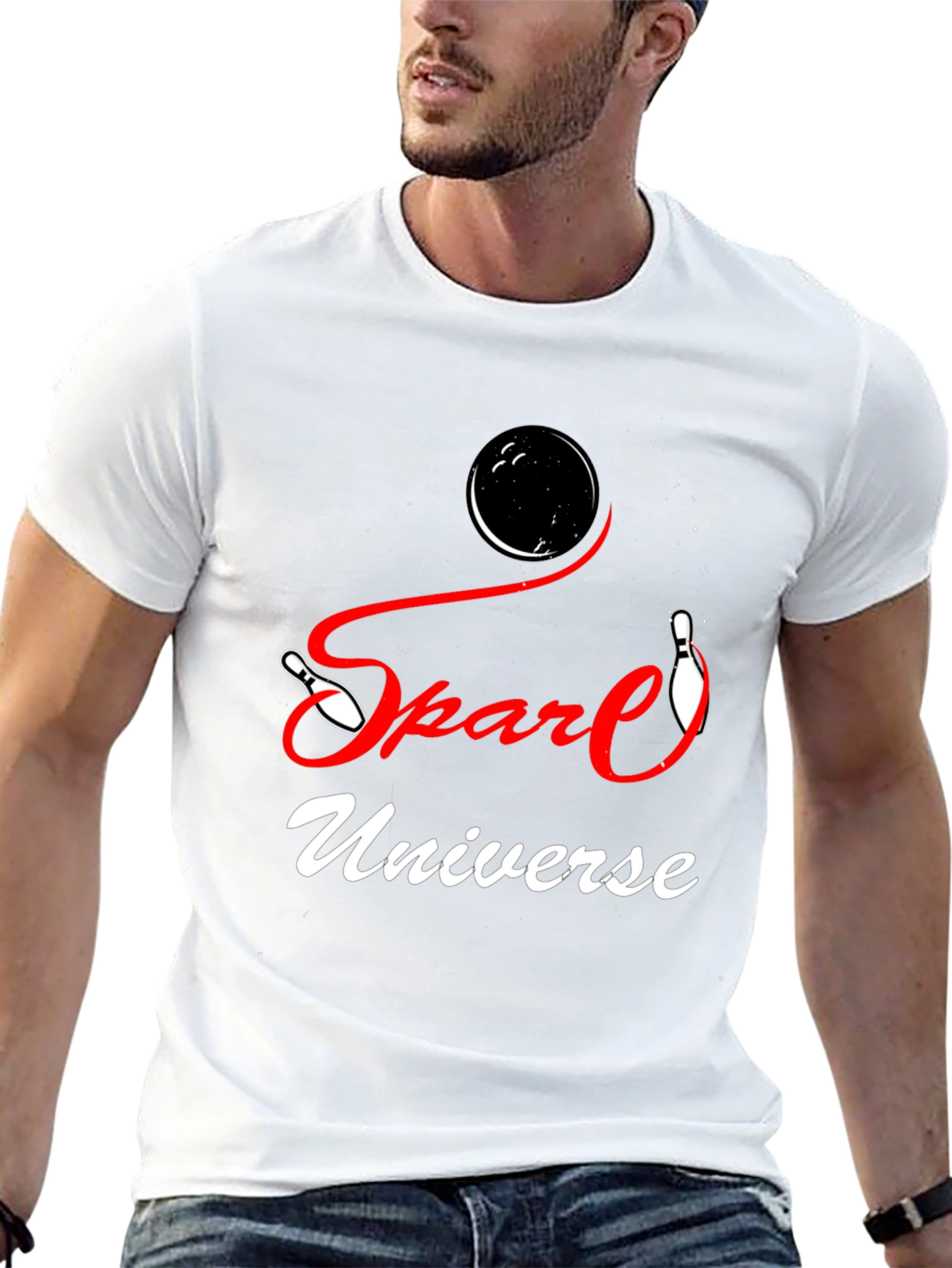 Spare Universe Bowling T-Shirt - Strike Style